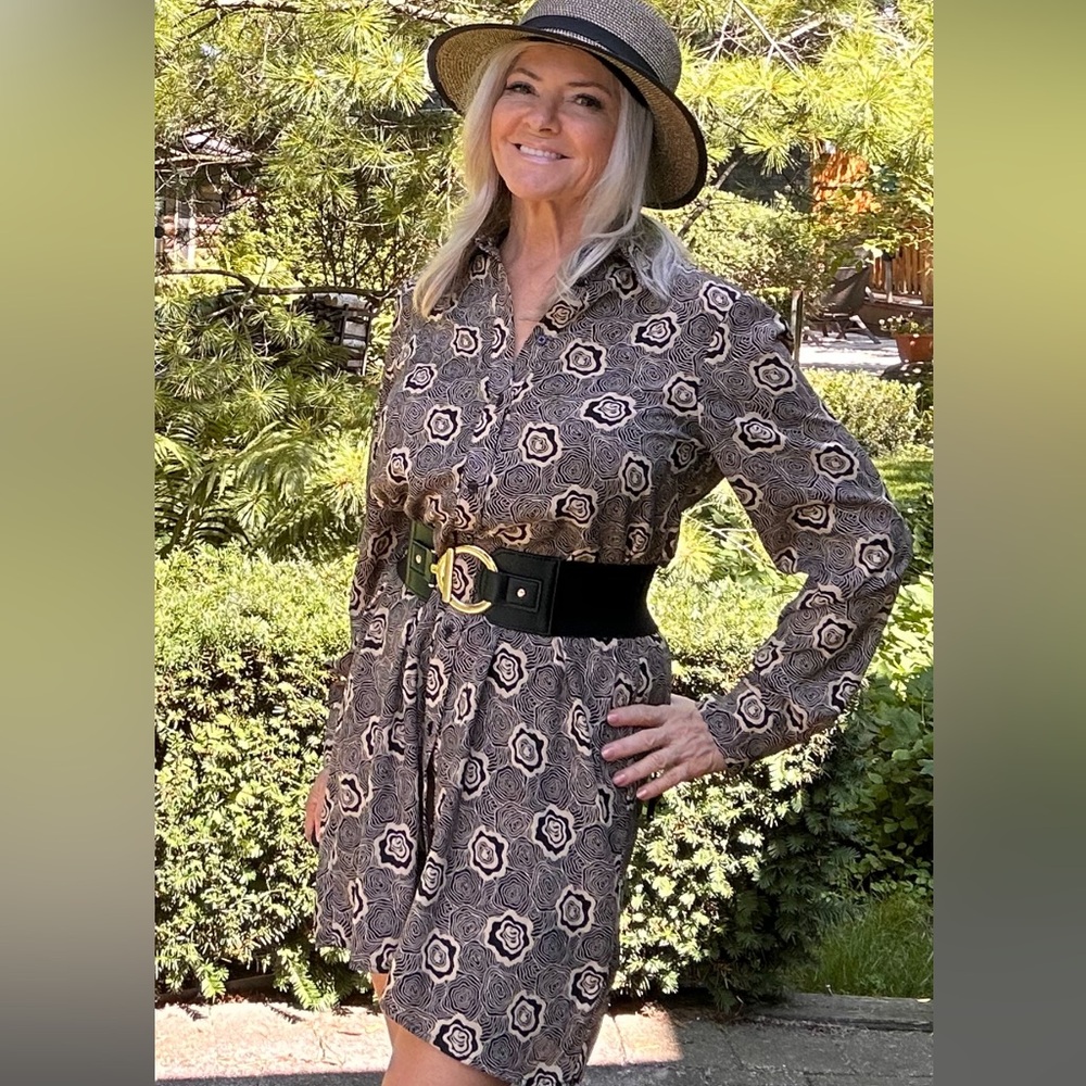 Women’s shirt dress - size medium.